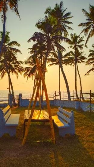 Beach Twin Bedroom Cottage – 10m Private Beach ?️ Vacation rental in Kerala