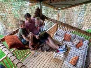 Glamping Tent by Lake De Rhederlaag Luxury tent in Gelderland, Netherlands