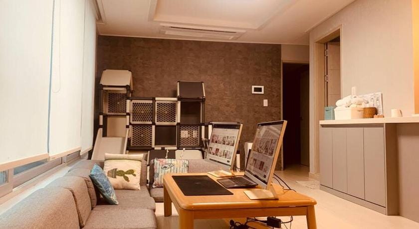 Playground 7 어린이를 위한 정글짐, 파티가능 주차 3대 가능, 옥상 야경 오션뷰 Apartment in Busan