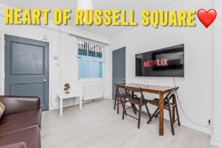 Charming 4 bedroom apartment in Russell Square Apartment in London Borough of Islington