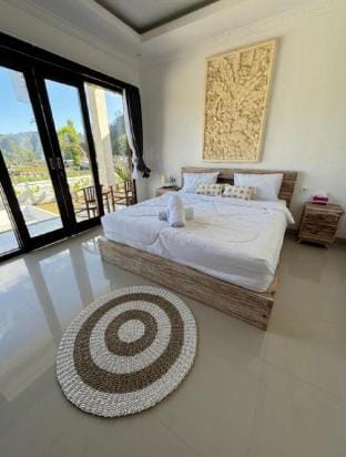 View gunung batur, dibawah kaki gunung batur Villa in Karangasem Regency