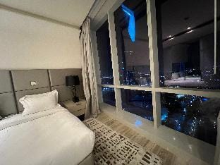 شقه بصاله واسعة وغرفتي نوم مع اطلالات رائعة Apartment in Riyadh