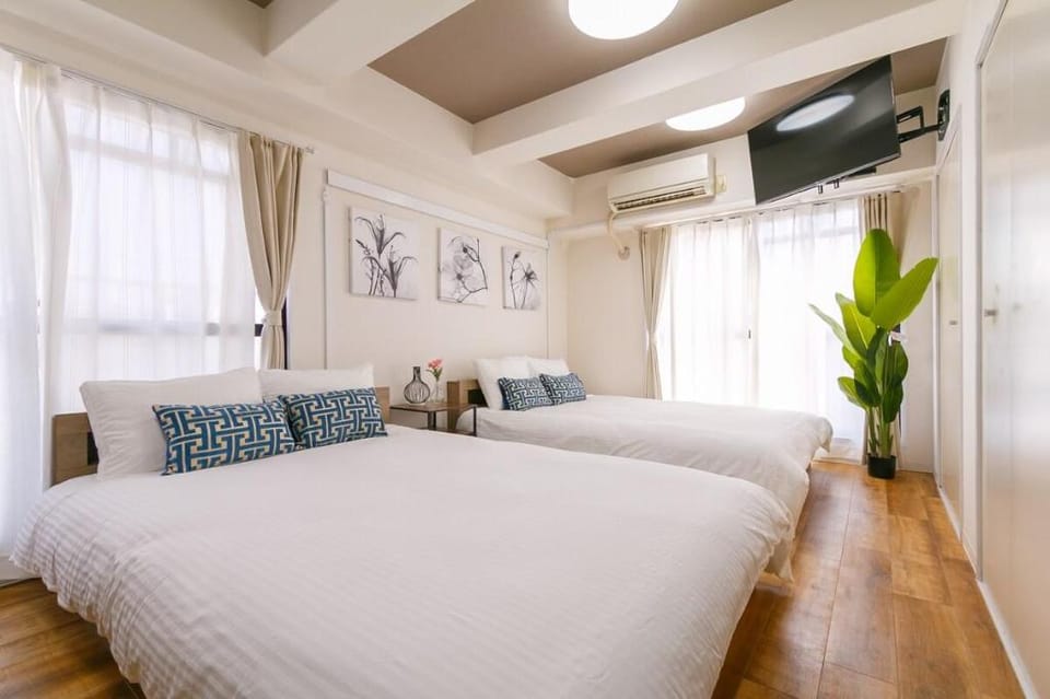 New!  PENT HOUSE 50㎡  in Kuromon up to 8ppl  Apartment in Osaka