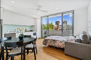 One Bedroom apartment- sofa bed in living room Apartment in Surry Hills