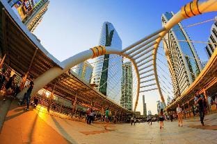 1 Bed Serviced SkyVilla with view Apartment in Bangkok