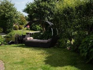 Carpe Diem with jetty and boat Vacation rental in Flevoland, Netherlands