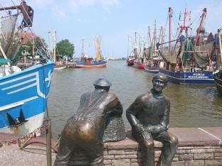 Dyke space 50 m to the beach sea Vacation rental in Neuharlingersiel