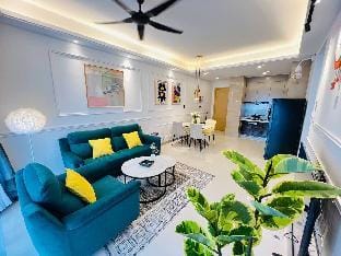 Jade Seaview 2BR unit at R&F Seine Region by ANJU Apartment in Johor Bahru