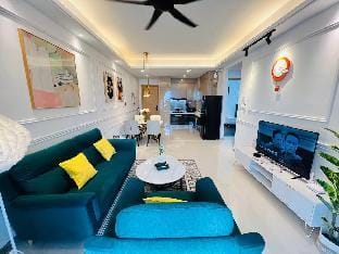 Jade Seaview 2BR unit at R&F Seine Region by ANJU Apartment in Johor Bahru