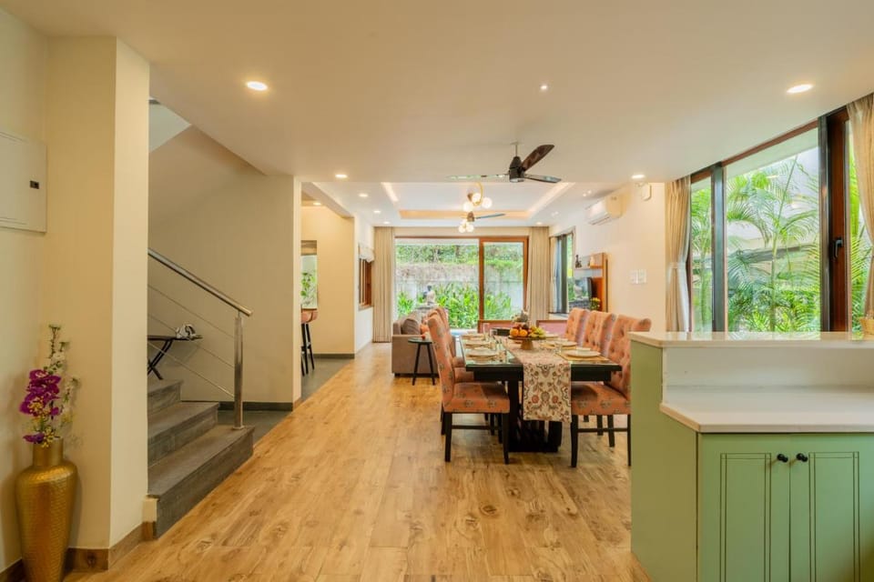 ELIVAAS 3 BHK Pvt Pool & Bar - Villa Valerie Villa in Goa, India