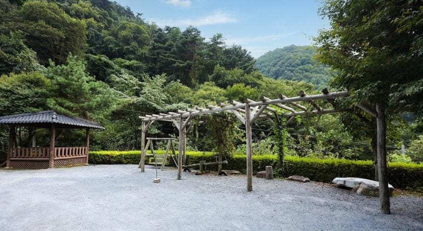 Sobaeksan Log Pension Bed and Breakfast in South Korea