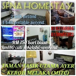 HOMESTAY MELAKA/SFNA HOMESTAY Vacation rental in Malacca