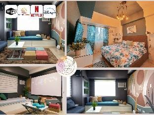 Hawaiian 100"HomeCinema (Across Ayala Malls Serin) Apartment in Tagaytay