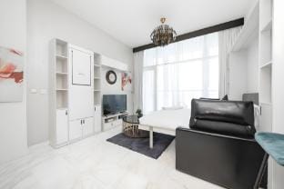 Brown Stone - Bayz City And Burj Khalifa View Apartment in Dubai