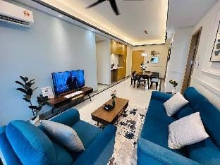 Luxurious Seaview 2BR at R&F Seine Region by ANJU Apartment in Johor Bahru