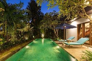 Luxury Villa with ocean and rice field views. Villa in Bali