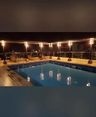 Ayala宿务市区商圈中心，Trillium免费泳池、健身房，入户独立Wi-Fi Apartment in Lapu-Lapu City