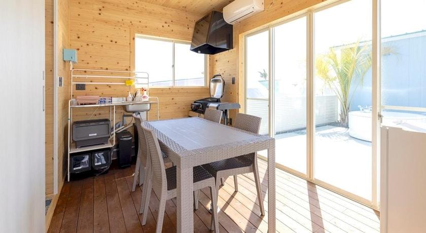 Sugar Beach Oarai Luxury tent in Japan