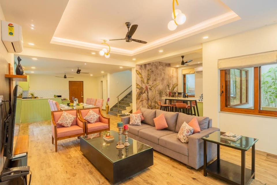 ELIVAAS 3 BHK Pool & Bar - Villa Judiline Villa in Goa, India