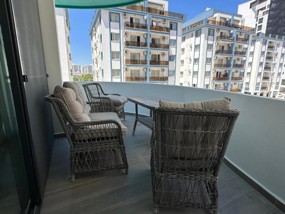 Iskele Long Beachde Deniz Manzaralı Lüks 2+1 Daire Apartment in Famagusta District