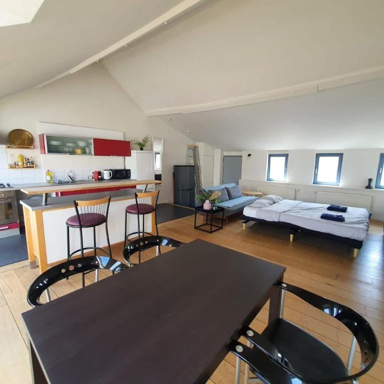 Comf. 2 bedroom Penthouse in city center (6 beds) Apartment in Brussels