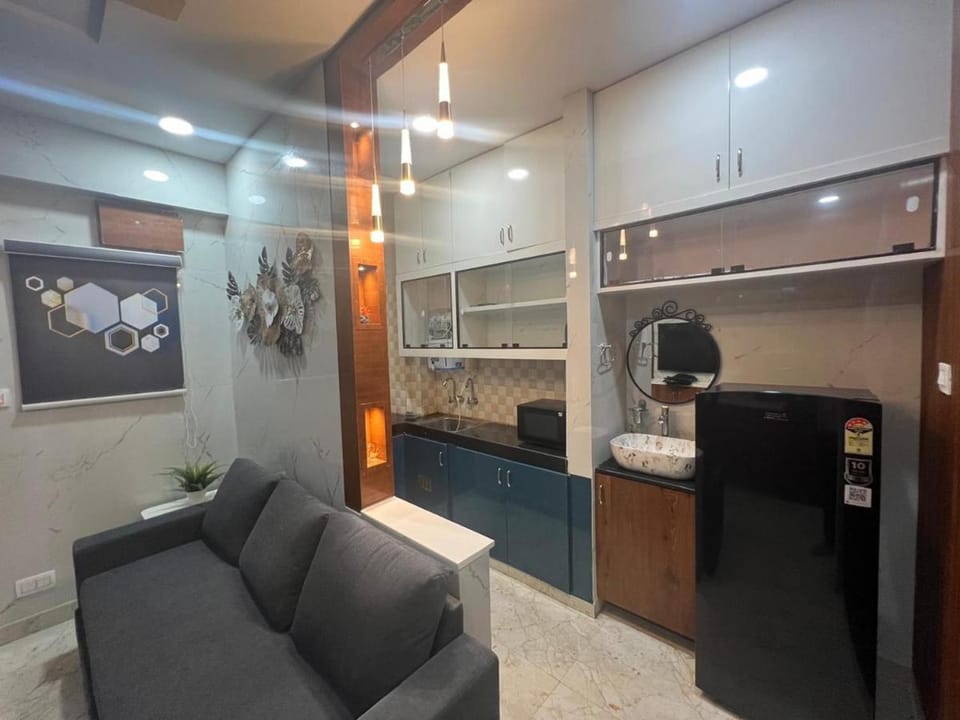Atlas Homes 1BHK Flat 302| OTTs | Near Hitech City Apartment in Hyderabad
