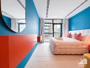 Colorful Studio with Balcony & City Views Vacation rental in Dubai