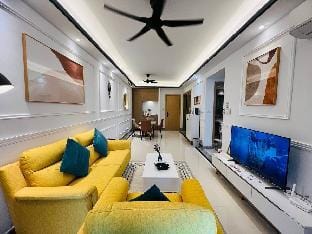 Cozy CausewayView 2BR unit R&F SeineRegion by ANJU Apartment in Johor Bahru