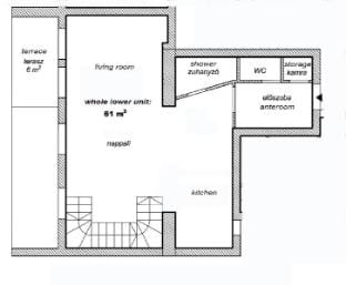 2 BD 107 m2 loft w balcony near Basilica/Andrassy Apartment in Budapest