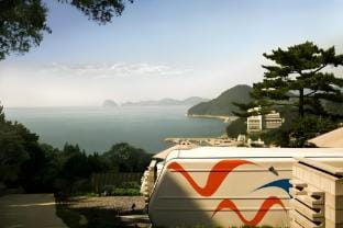 Geoje Tropical Dream Spa Caravan Bed and Breakfast in South Korea