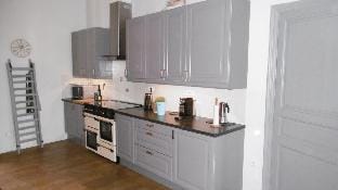 Classic France: AC bedrooms, central, garden, BBQ. Apartment in Occitanie