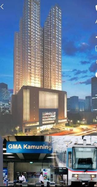 Victoria Sports Tower,FreePool Gym  Corner view Apartment in Quezon City