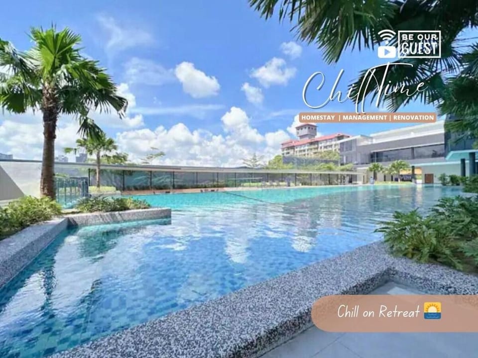 JB*CIQ*KSL@VerandaBali/Pool•Netflix•Biz *ChillTime Apartment in Johor Bahru