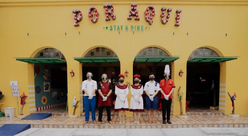 Por Aqui Stay & Dine Hotel in Yogyakarta