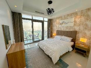 2BHK on 55th Floor with Burj View & Infinity Pool Vacation rental in Dubai