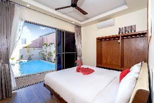 Thai-Balinese 2BR Pool Villa Sequoia near Naiharn Villa in Rawai