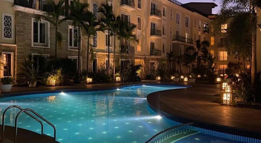 Luxurious Your Own Home AC LPG Gas Gym Pool Wi-Fi Apartment in Goa, India