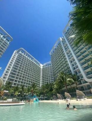 Azure White sand man-made beach with wave pool Apartment in Paranaque