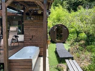 S　1棟貸切 持込みBBQや焚き火などが楽しめるサウナ宿泊施設 JR篠山口駅送迎可能 Vacation rental in Hyogo Prefecture