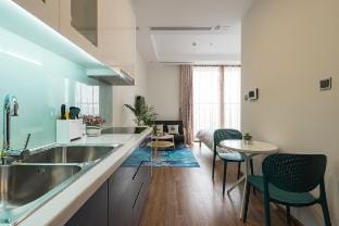 Studio Phong cách biển Vinhomes Green bay Apartment in Laos