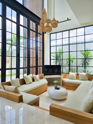 Stylish Canggu 3 Beds Villa - Casa Josephine Villa in North Kuta