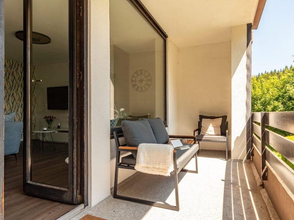 Flat with balcony near golf course in Winterberg Hotel in Winterberg