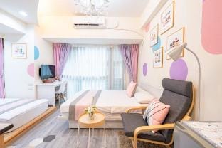 SW Apt w/ lift near Ximen MRT 西門町Loft 近西門地鐵站 獨立浴室 Vacation rental in Taipei City