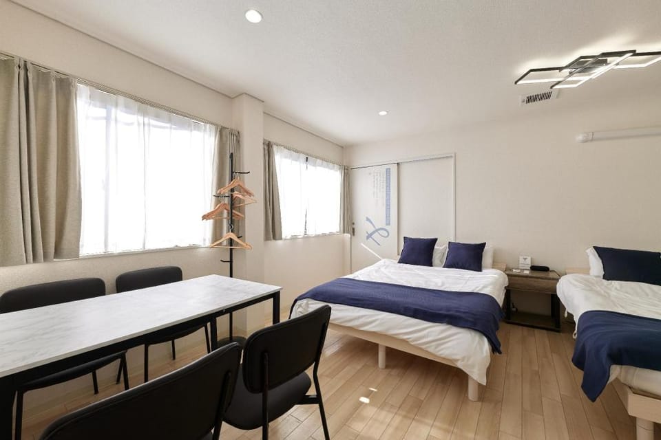 USJ 16m｜Dotonbori 13m ｜3m to Station｜Max 8 (XS30) Apartment in Osaka