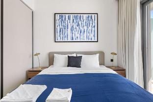 Silkhaus 1BDR with Beach Access in Marina Vista Apartment in Dubai