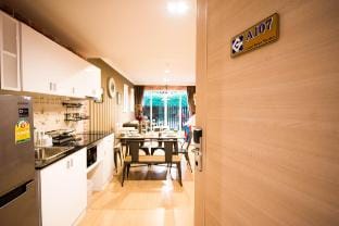 Family room Free playground near Sea - A107 Apartment in Nong Kae