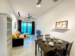 Modern Cozy 1 Room Suite 3pax@ Meritus Perai Apartment in Penang