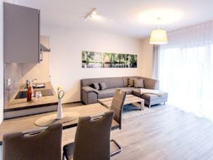 Appartements mit Blick auf die Spree in Lubben Apartment in Lübben