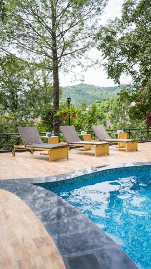 ELIVAAS 2BHK with Pool & Bar - Alpine Den Vacation rental in Himachal Pradesh