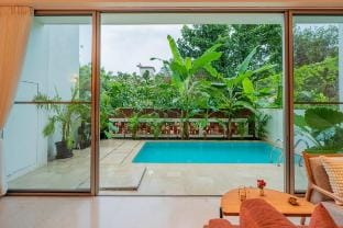 ELIVAAS 3 BHK with Pvt Pool  - Mirai Virgo Vacation rental in Goa, India